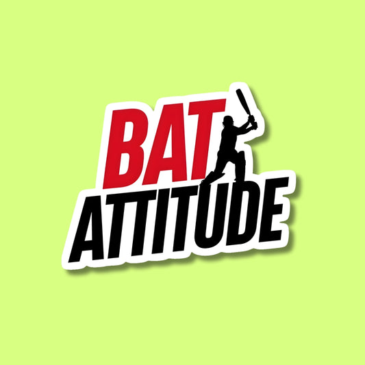 Bat Attitude Sticker