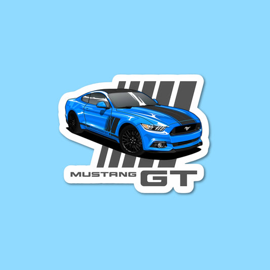 Mustang GT Sticker
