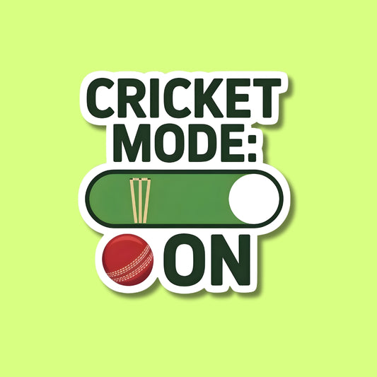 Cricket Mode Sticker