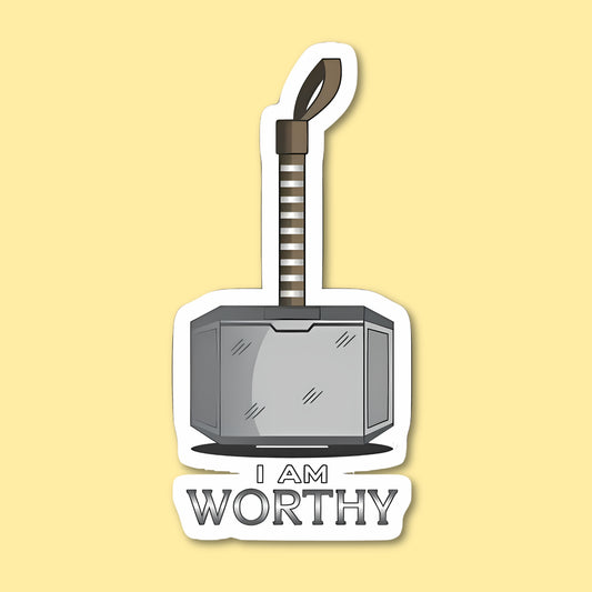 Thor's Hammer Mjolnir Sticker