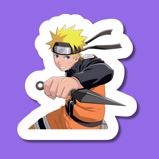 Naruto Fighting Sticker
