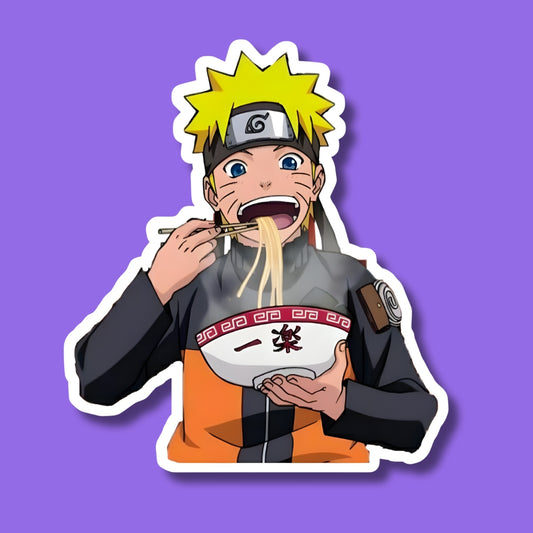 Naruto Eating Sticker