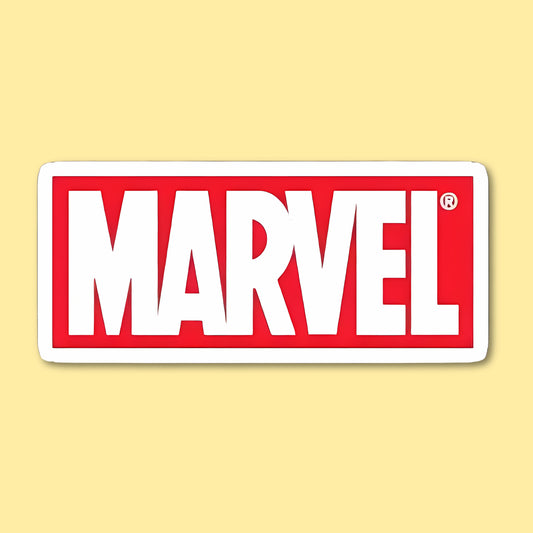 Marvel Logo Sticker