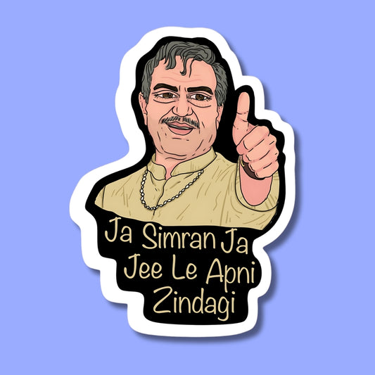 Ja Simran Ja Sticker