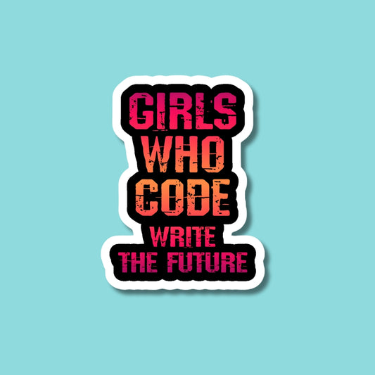 Girls Who Code Sticker