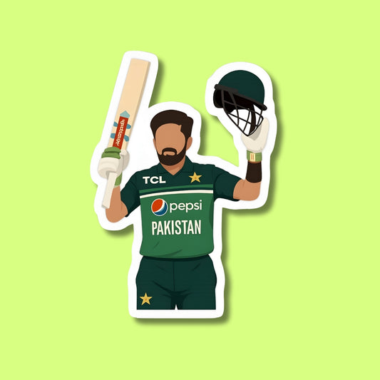 Babar Azam Sticker