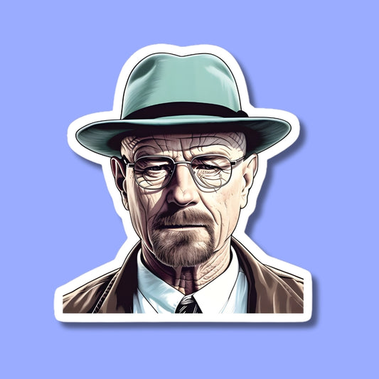 Heisenberg character Sticker