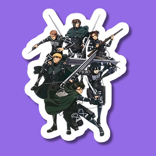 AOT Characters Sticker