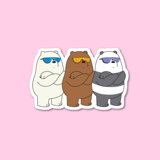 Bear Squad Sticker