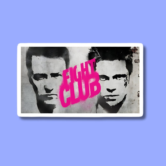 Brad Pitt and Edward Norton Sticker