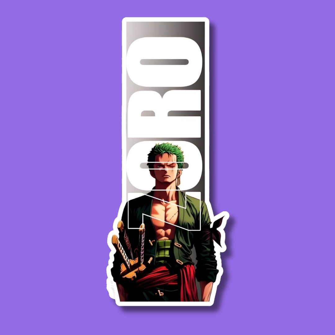 Zoro Veritical Sticker
