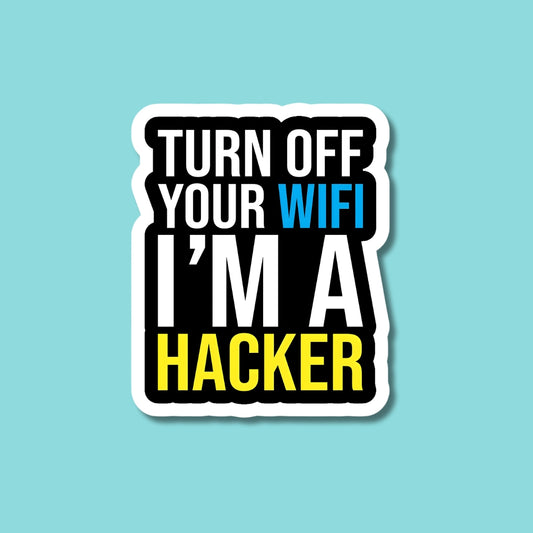 I'm a Hacker Sticker