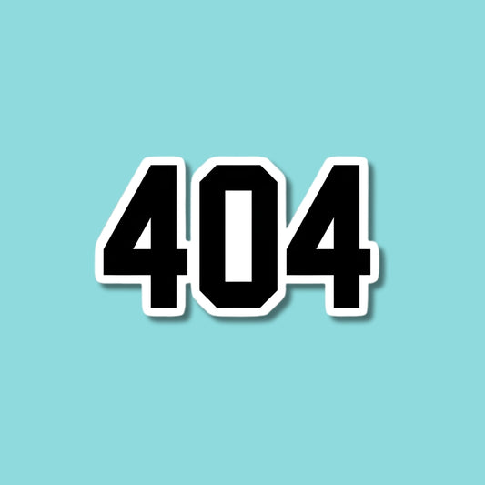 404 Sticker