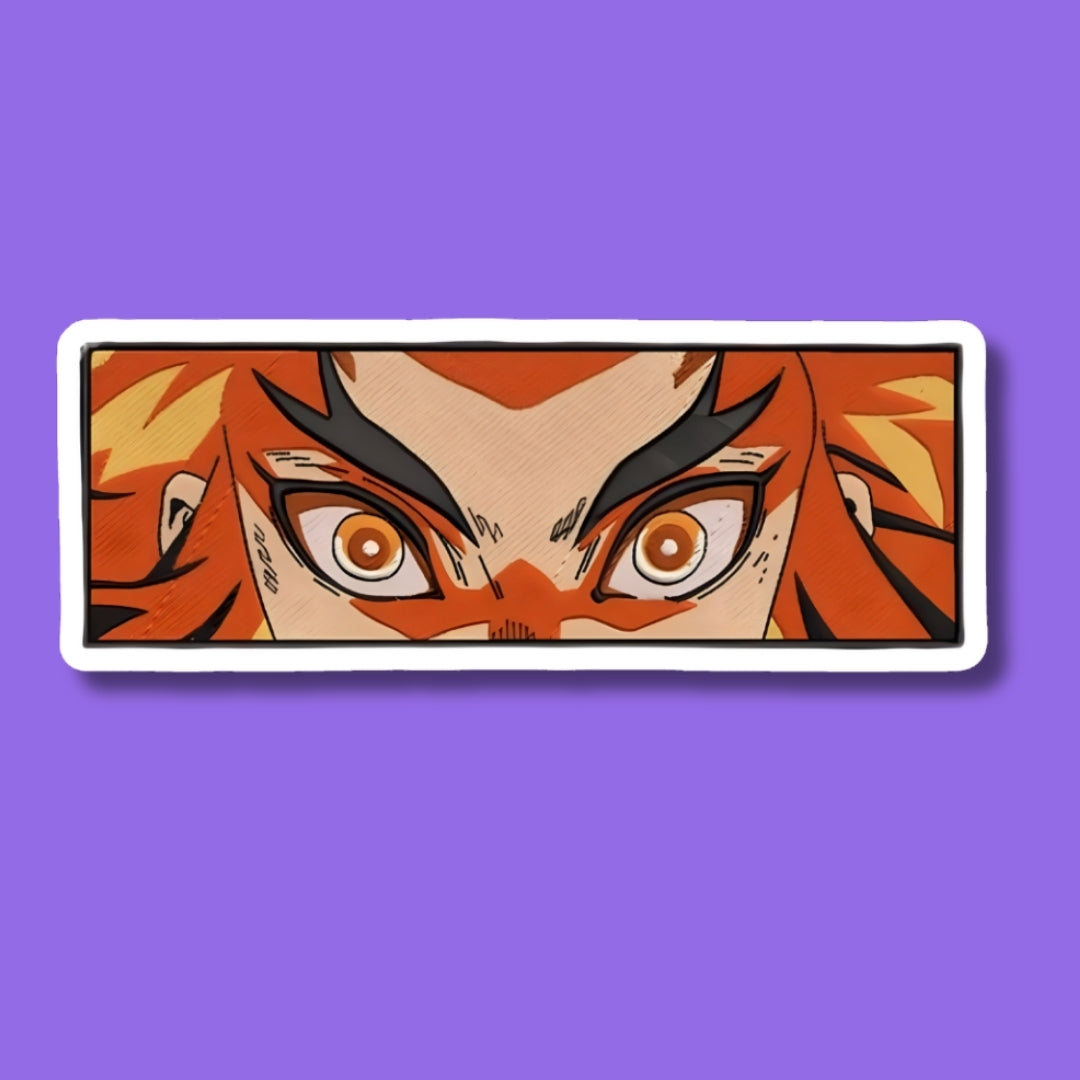 Rengoku Eye Frame Sticker