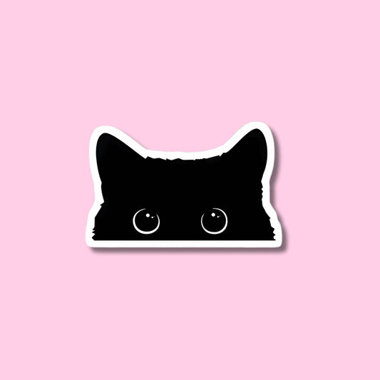 Black Kitten Sticker