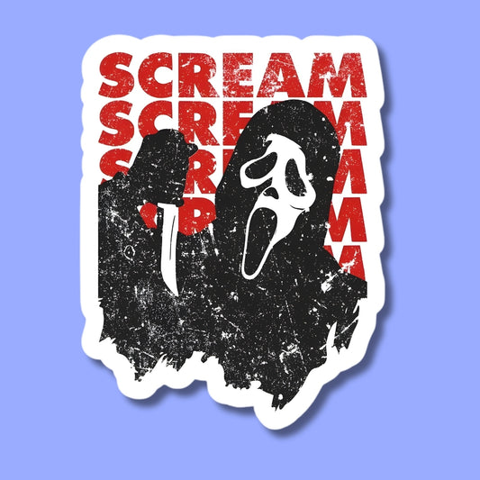 Ghostface Sticker