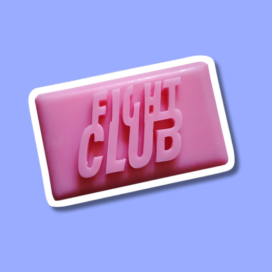 Fight Club soap sticker