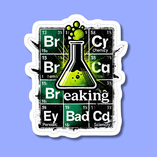 Breaking Bad chemistry Sticker