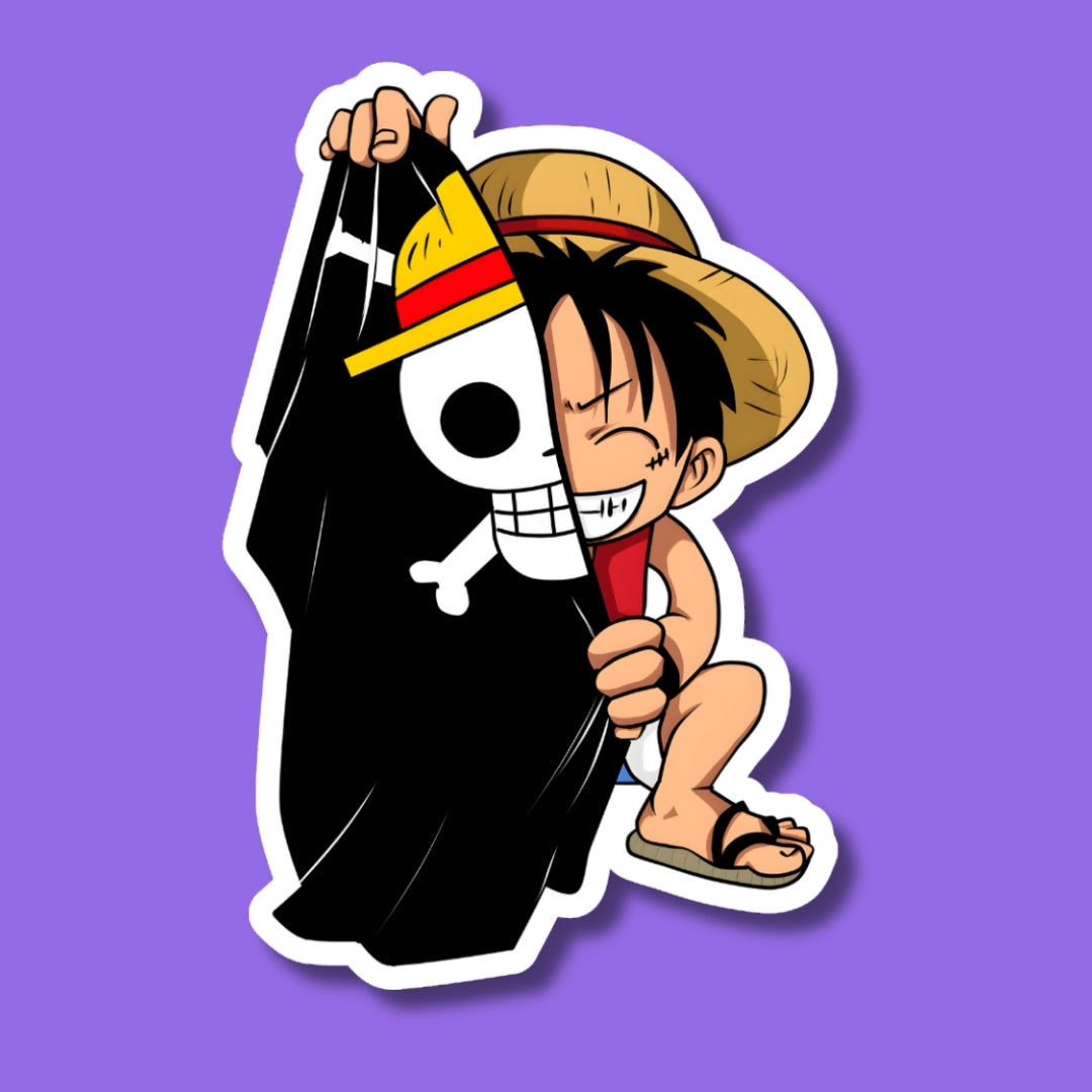 Luffy X Pirate Sticker