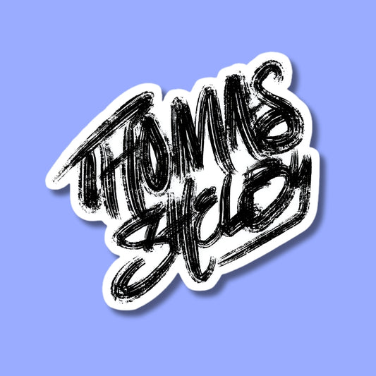 THOMAS SHELBY Signature Sticker