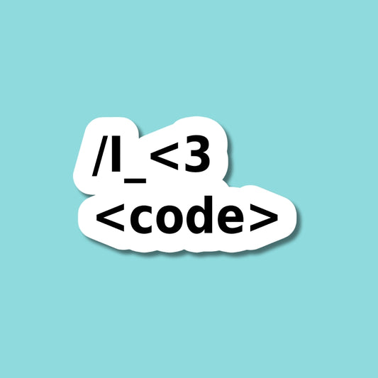 Code Sticker