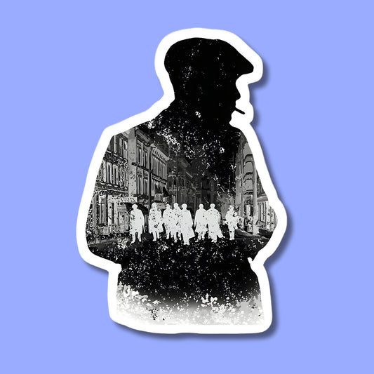 Peaky Blinders silhouette Sticker