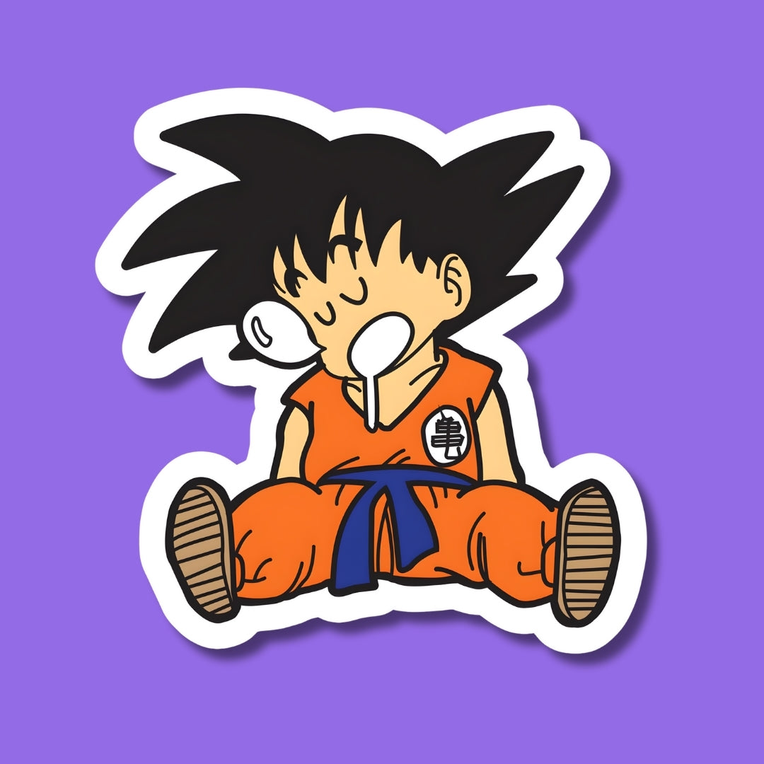 Goku Chibi Style Sticker