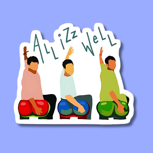 All is well sticker