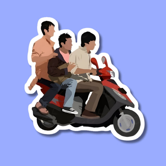 3 Idiots Sticker