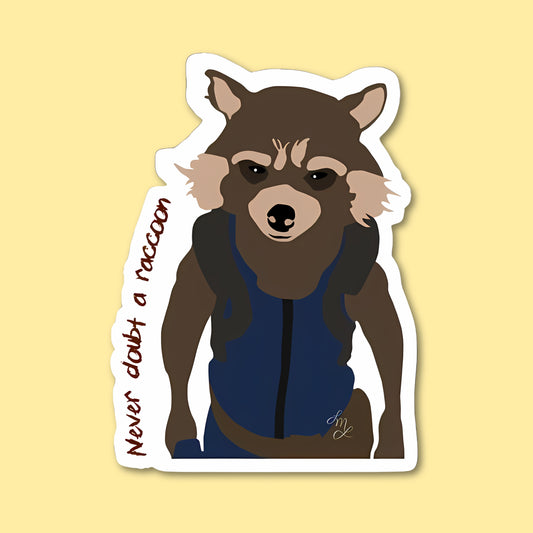 Racoon Sticker