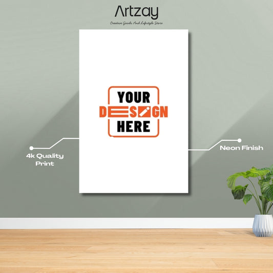 Create Your Own Neon Poster – Iconic Glow Edition | 4K Print