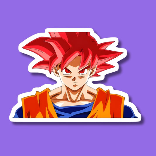 Super Saiyan God form Stiicker