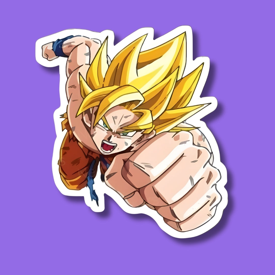 Goku Flying Sticker