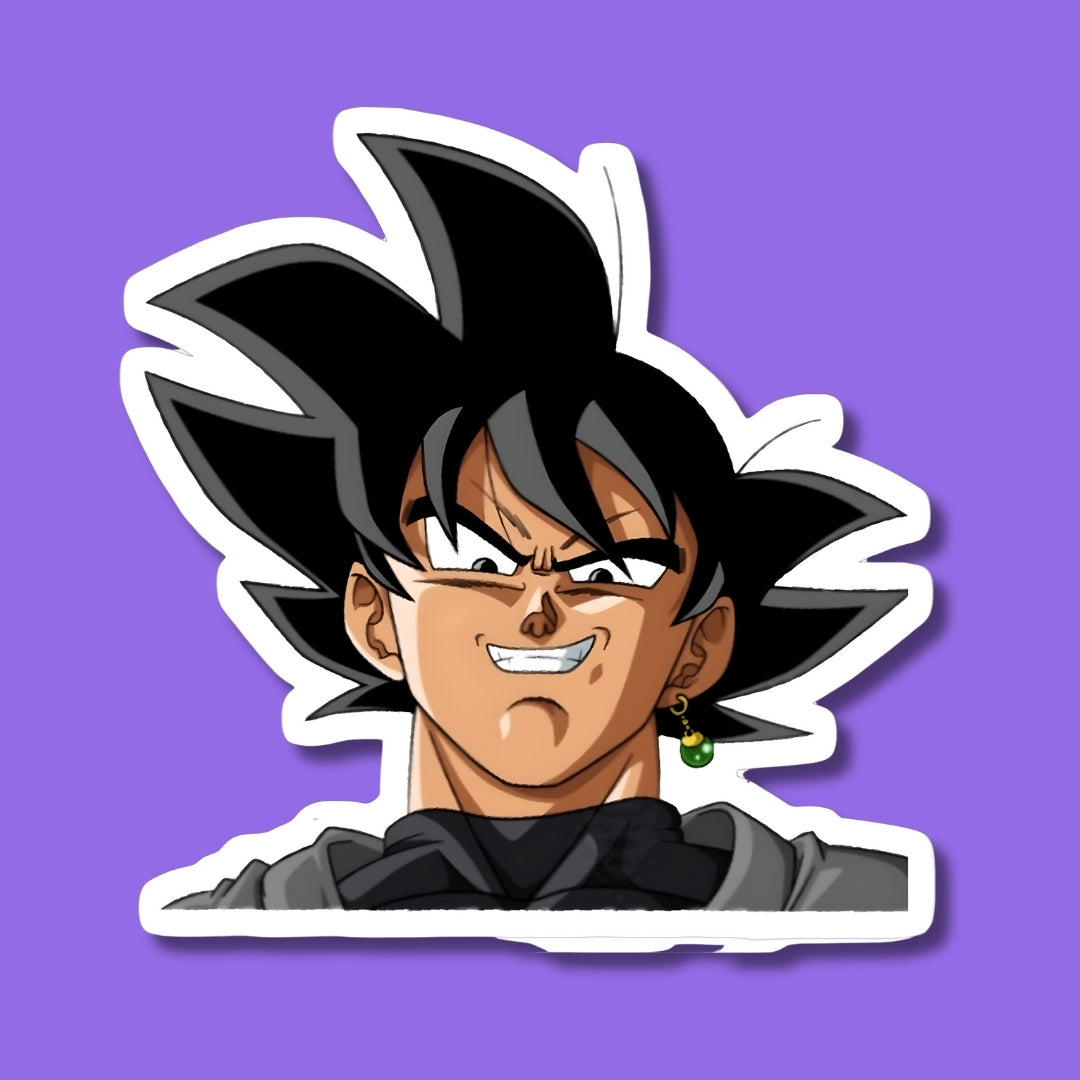 Goku Black Face Sticker