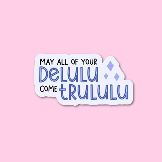 Delulu Sticker