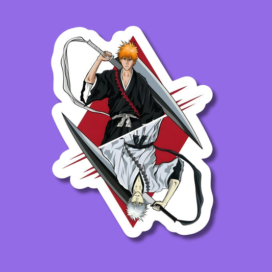 Kurosaki & Zangetsu Sticker