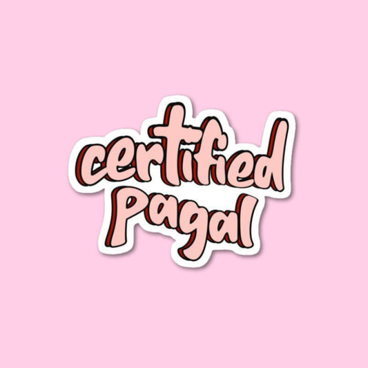 Certified Pagal Sticker