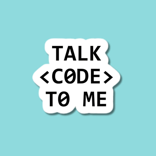 Code to me Sticker