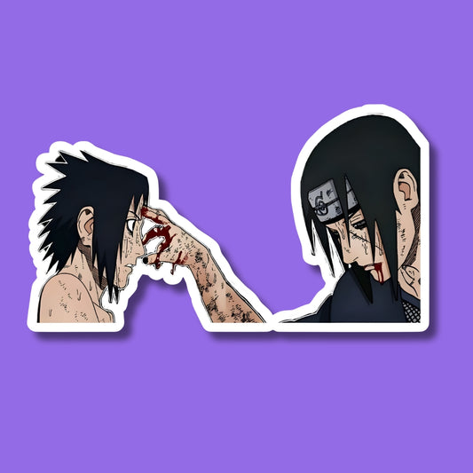 Itachi X Sasuke Uchiha Sticker