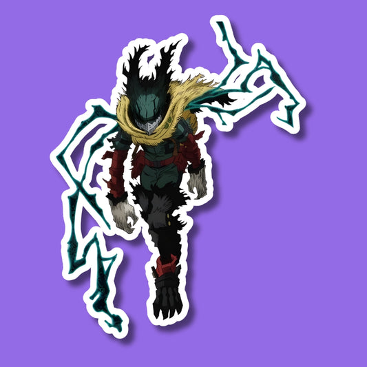 Izuku Midoriya Flying Sticker