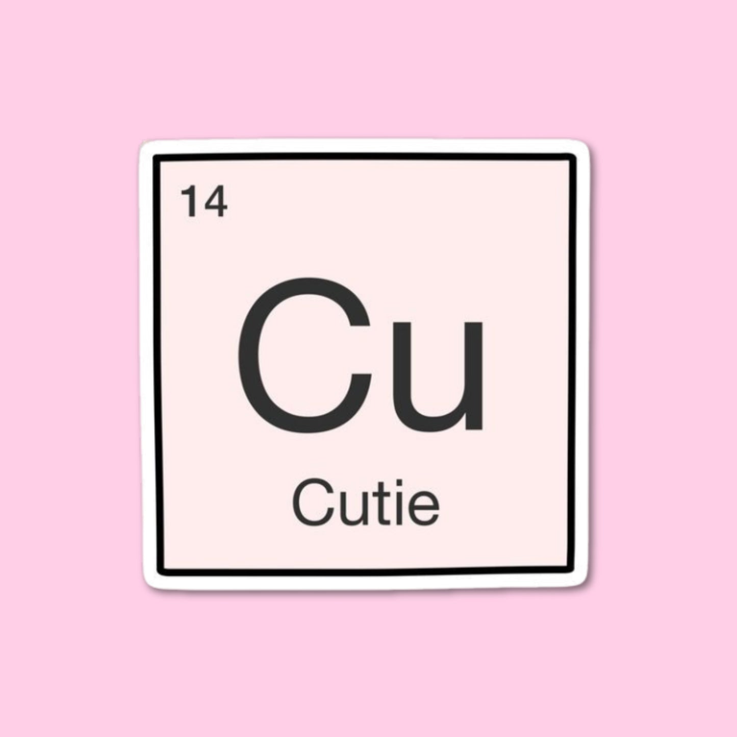 Cutie 14 Sticker