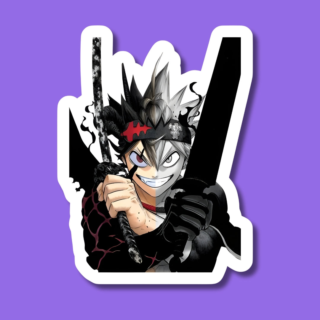 Asta Black Clover Sticker