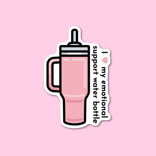 Pink Tumbler sticker
