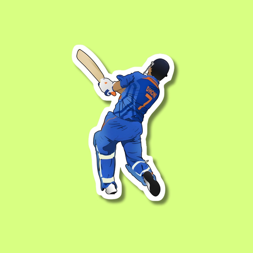 Kohli Shot Sticker