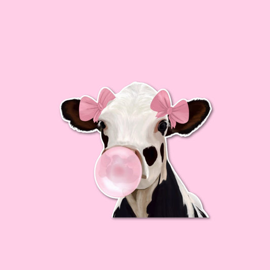 Pookie Cow Sticker