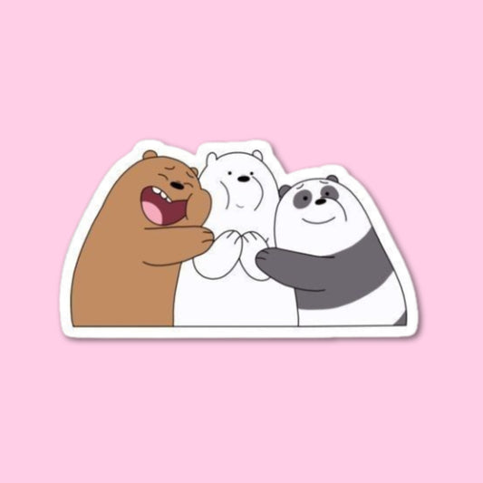 We Bare bears Sticker