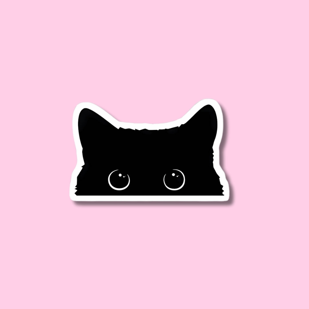 Black Kitten Sticker