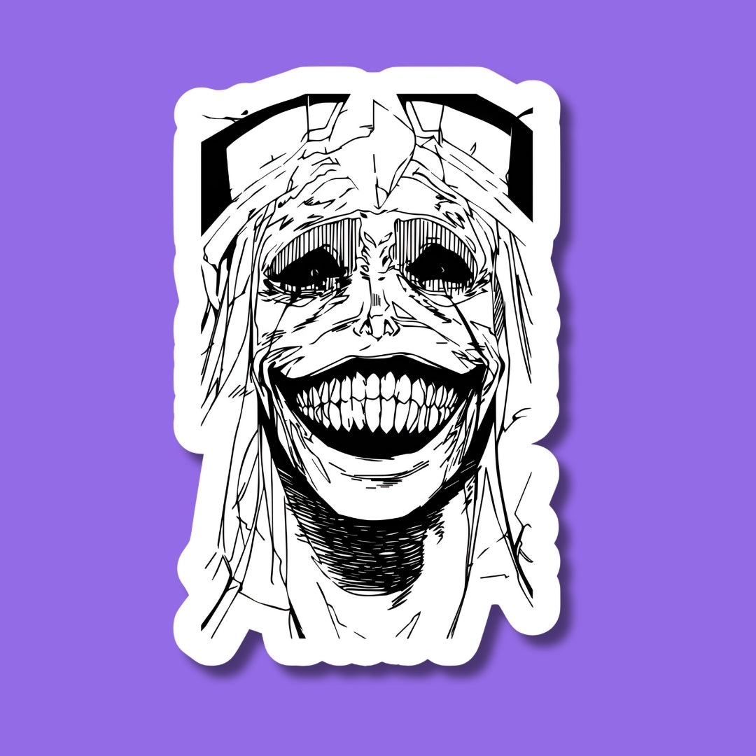 Statue of god Monochrome Sticker