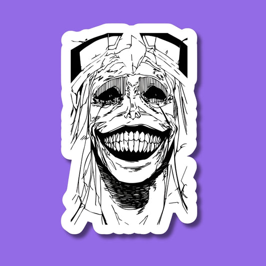 Statue of god Monochrome Sticker