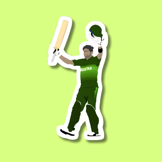 Babar Azam Winning Moment Sticker